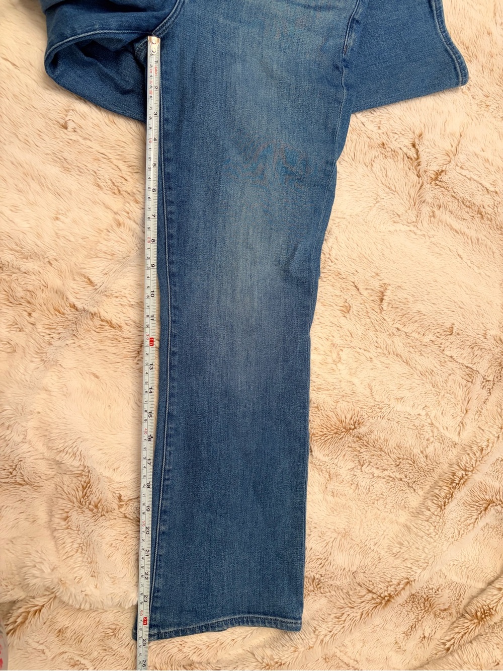 👖 J Brand Selena Cropped Kick Flare Bootcut Light Blue Jeans Y2K Quiet Luxury - Picture 14 of 15